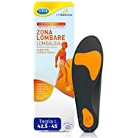 Scholl Plantarios In-Balance - Alivio del dolor para la tensión en la zona lumbar- lumbalgia- talla L- para hombre y…